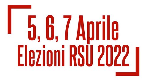 Elezioni RSU nel Pubblico Impiego del 5-6-7 aprile.