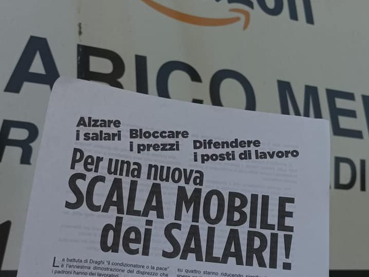 I lavoratori italiani vogliono la scala mobile!
